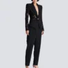 1-button fitted lace jacket 1-button fitted lace jacket