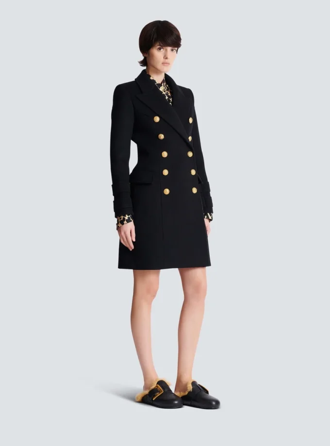 10-buttons wool and cashmere coat 10-buttons wool and cashmere coat