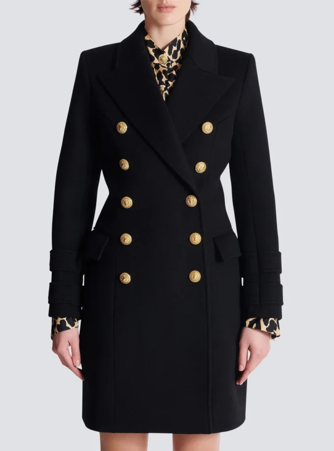 10-buttons wool and cashmere coat 10-buttons wool and cashmere coat