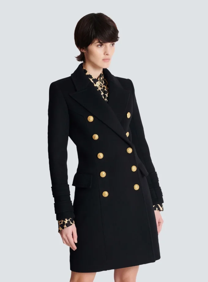 10-buttons wool and cashmere coat 10-buttons wool and cashmere coat