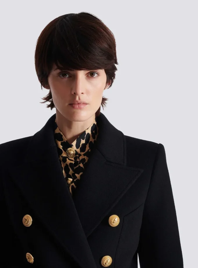 10-buttons wool and cashmere coat 10-buttons wool and cashmere coat