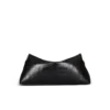 1945 Soft clutch in crinkled calfskin leather