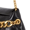 1945 Soft clutch in crinkled calfskin leather