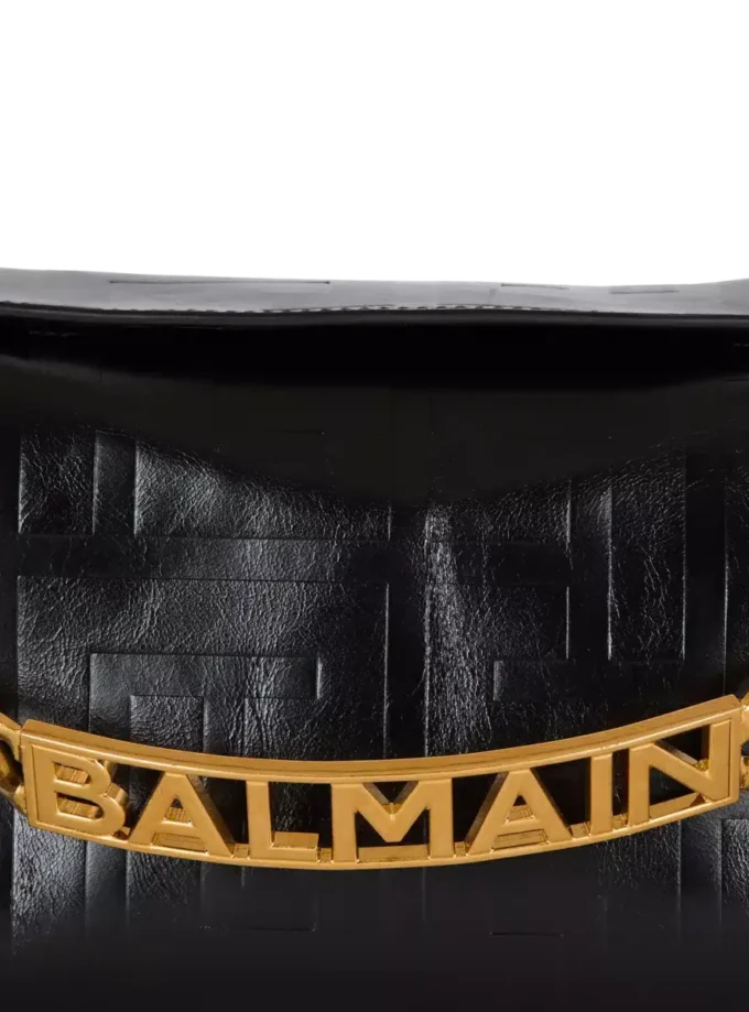1945 Soft clutch in crinkled calfskin leather