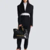 1945 Soft crackled leather tote bag 1945 Soft crackled leather tote bag
