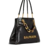 1945 Soft crackled leather tote bag 1945 Soft crackled leather tote bag