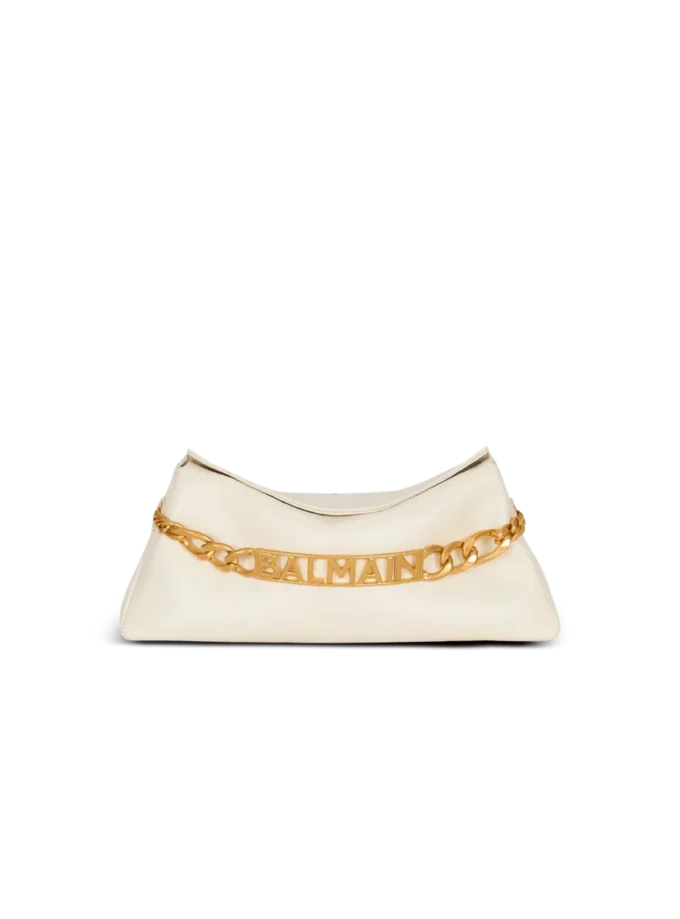 1945 Soft crinkled leather clutch 1945 Soft crinkled leather clutch