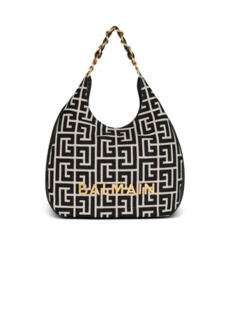 1945 Soft Hobo Large monogrammed jacquard tote bag 1945 Soft Hobo Large monogrammed jacquard tote bag