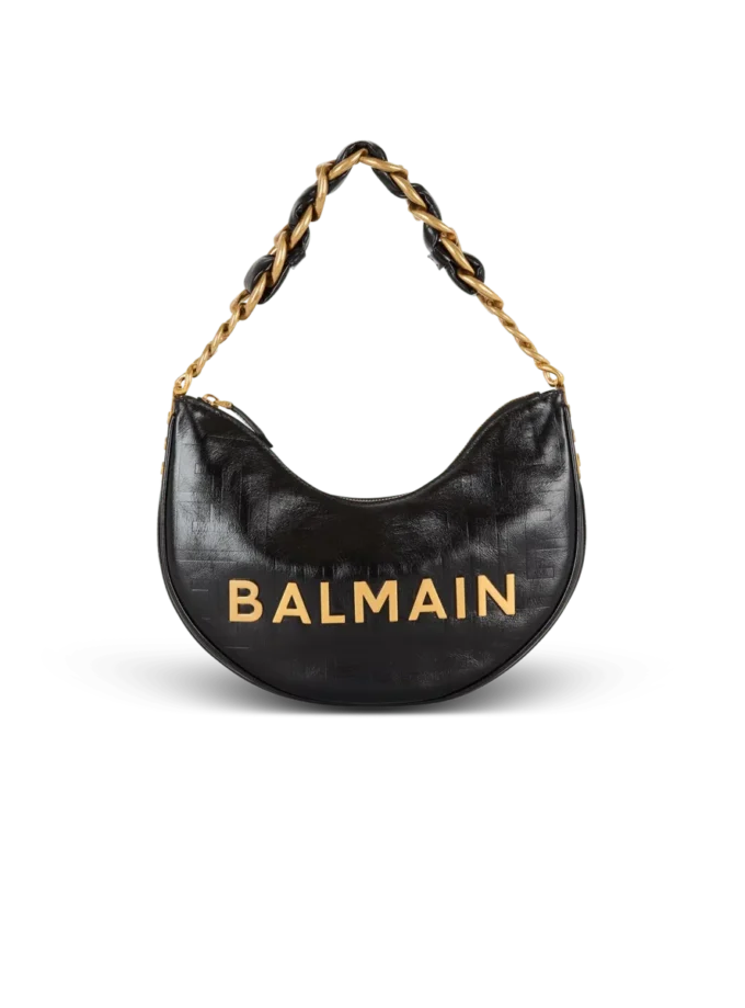 1945 Soft Moon crinkled calfskin leather bag