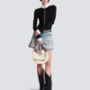 1945 Soft Moon crinkled calfskin leather bag