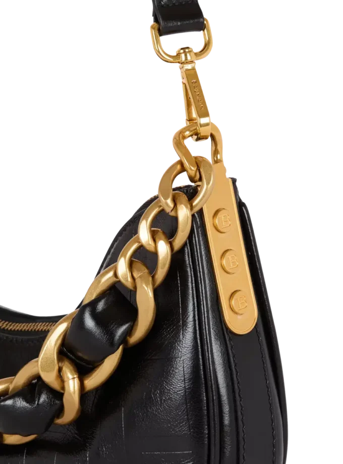 1945 Soft Moon crinkled calfskin leather bag