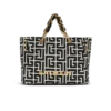 1945 Soft PB-monogrammed jacquard canvas tote bag 1945 Soft PB-monogrammed jacquard canvas tote bag