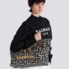 1945 Soft PB-monogrammed jacquard canvas tote bag 1945 Soft PB-monogrammed jacquard canvas tote bag