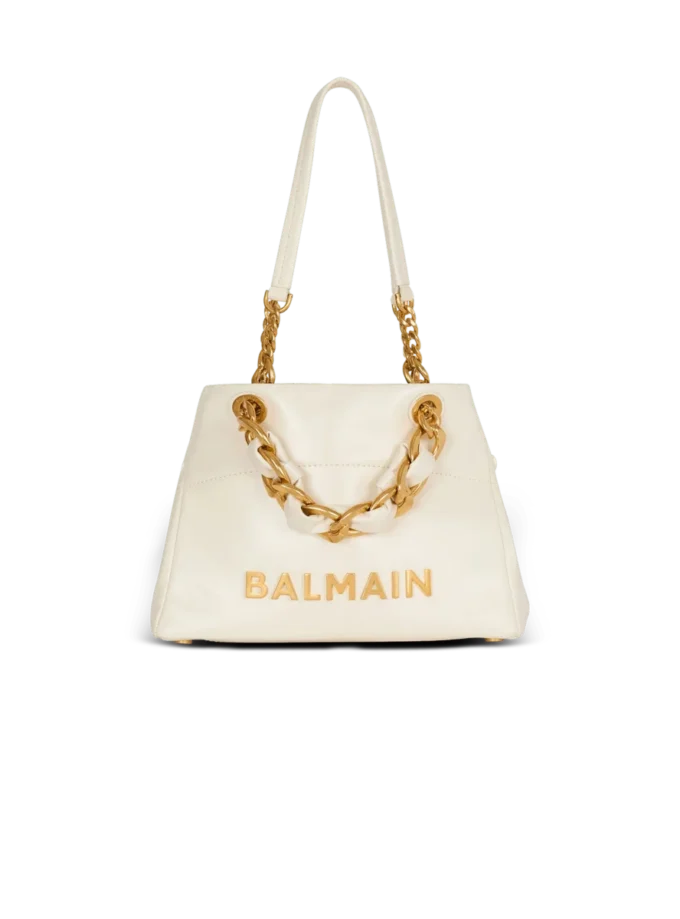 1945 Soft Small crinkled leather tote bag 1945 Soft Small crinkled leather tote bag