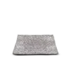 1945 Soft suede and rhinestone clutch
