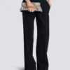 1945 Soft suede and rhinestone clutch