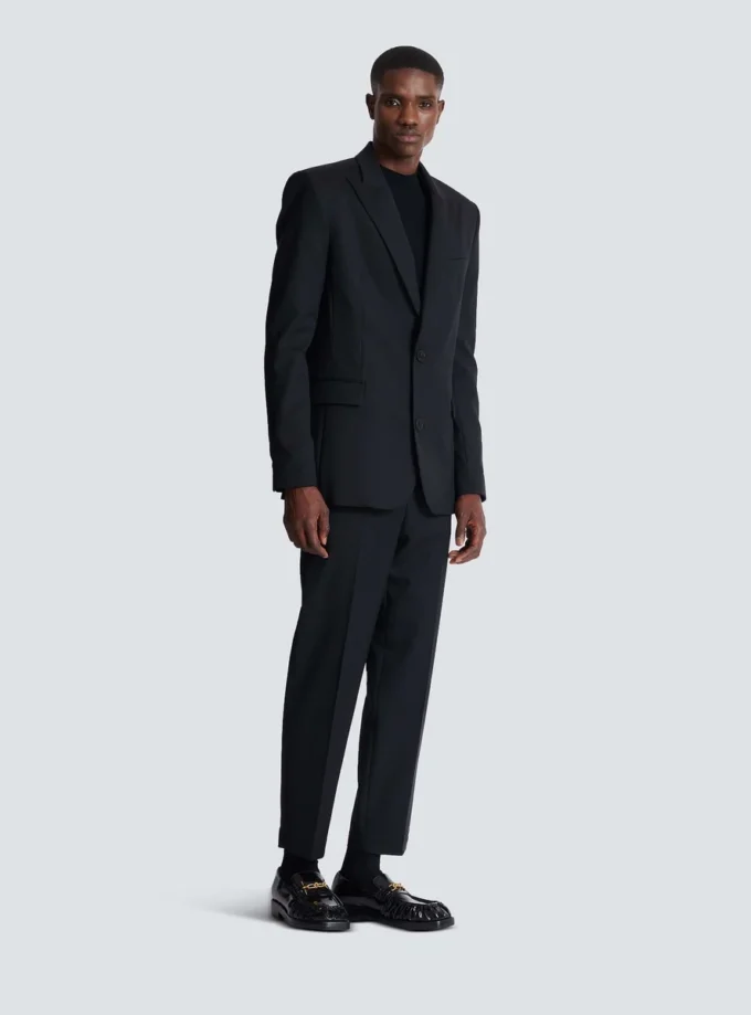 2-buttons wool jacket