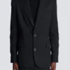2-buttons wool jacket