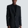 2-buttons wool jacket