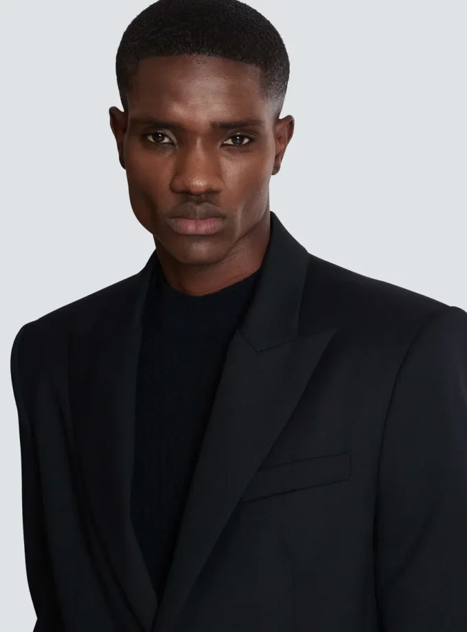 2-buttons wool jacket