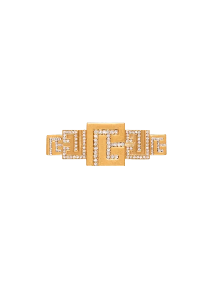 3D PB brooch with crystals