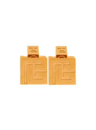 3D PB hoop earrings