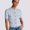 4-pocket knitted cardigan