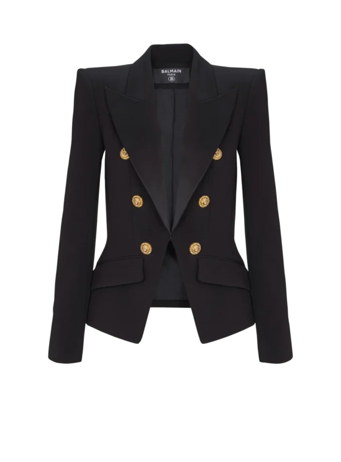 6-button jacket in jacquard 6-button jacket in jacquard