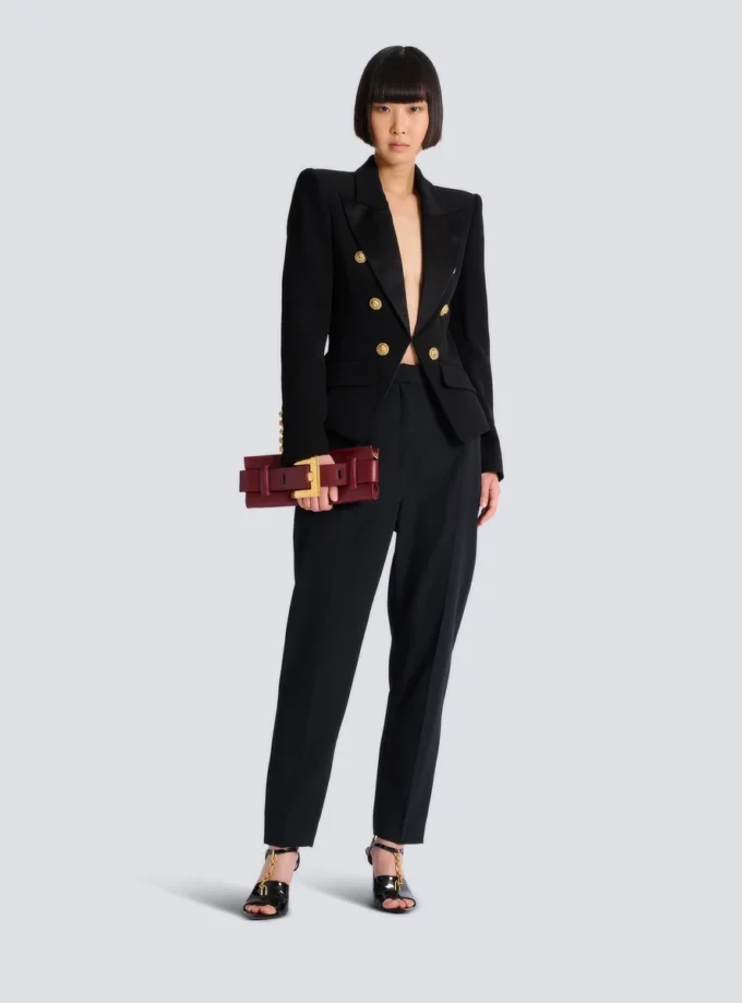 6-button jacket in jacquard 6-button jacket in jacquard