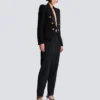 6-button jacket in jacquard 6-button jacket in jacquard