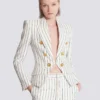6-button pinstripe jacket 6-button pinstripe jacket