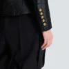 6-buttons jacket in crocodile jacquard 6-buttons jacket in crocodile jacquard