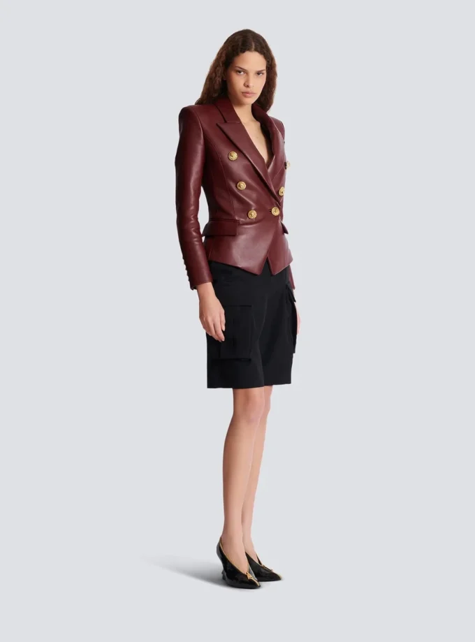 6-buttons lambskin jacket 6-buttons lambskin jacket