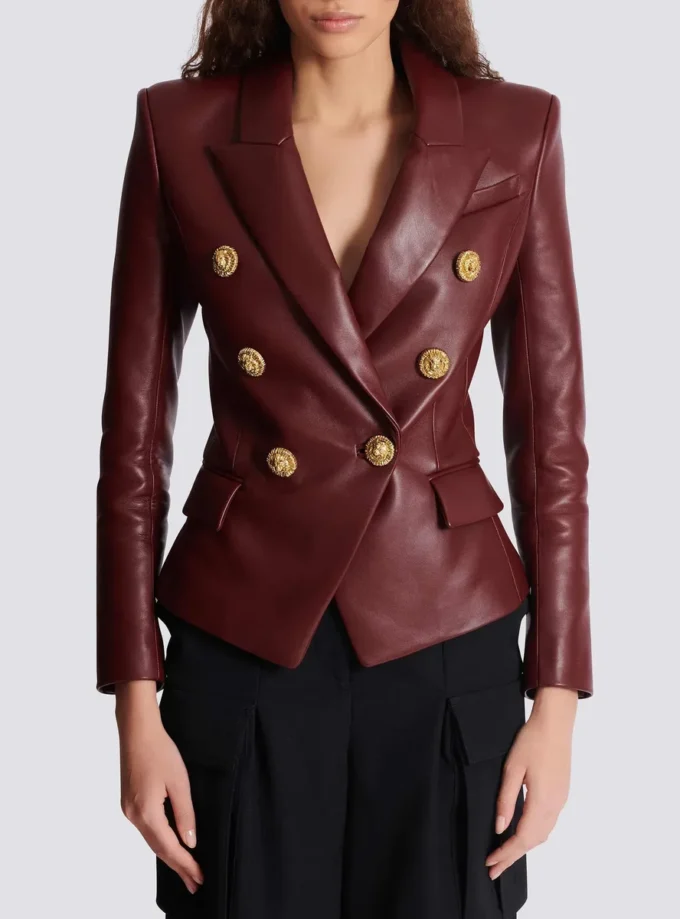 6-buttons lambskin jacket 6-buttons lambskin jacket