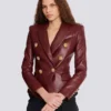 6-buttons lambskin jacket 6-buttons lambskin jacket