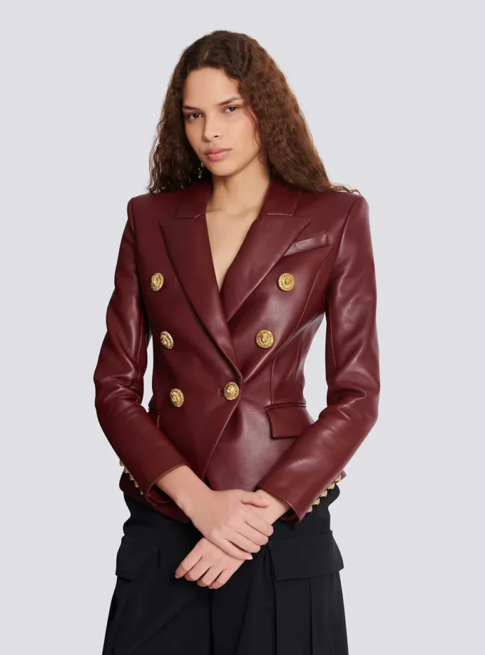 6-buttons lambskin jacket 6-buttons lambskin jacket