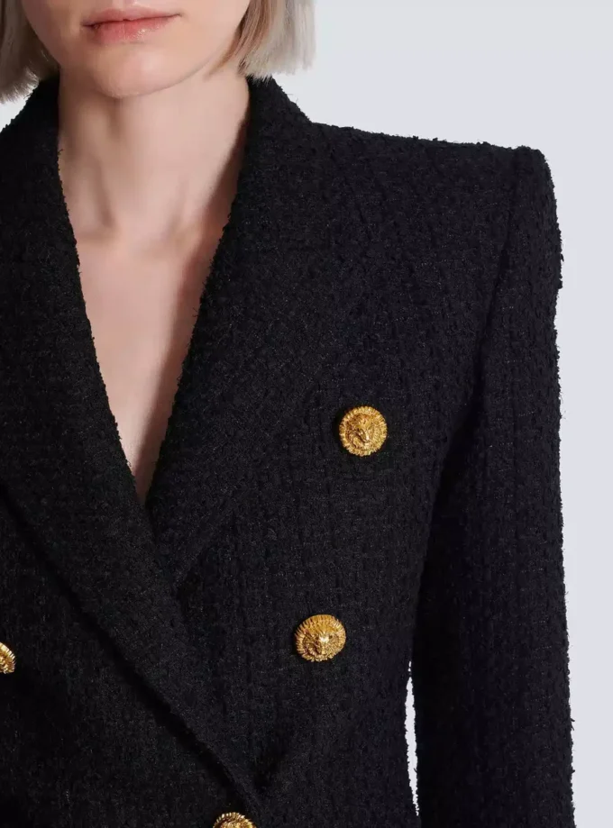 6-buttons tweed jacket 6-buttons tweed jacket