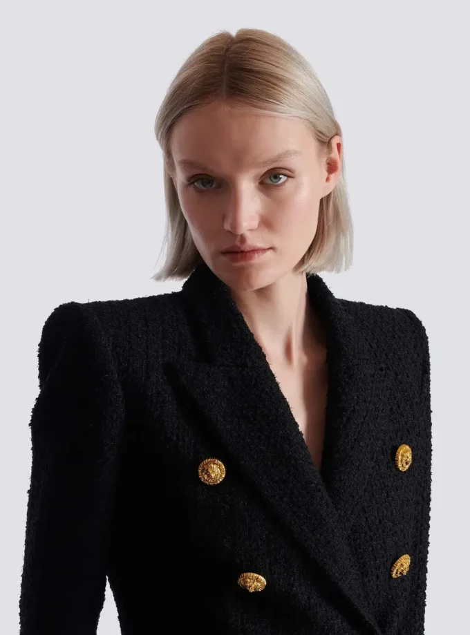 6-buttons tweed jacket 6-buttons tweed jacket