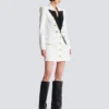6-buttons two-tone jacket 6-buttons two-tone jacket