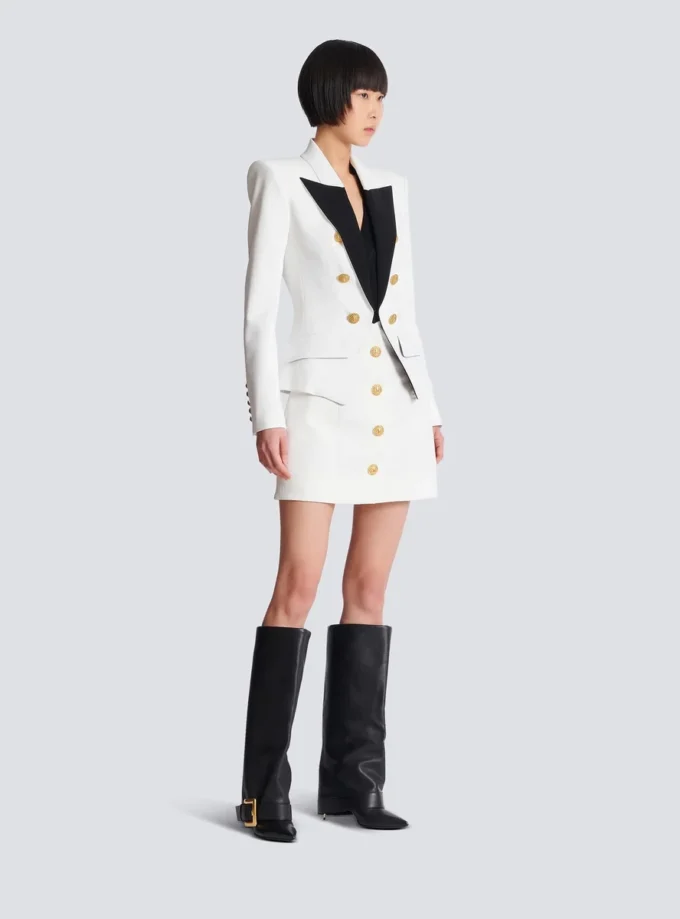 6-buttons two-tone jacket 6-buttons two-tone jacket