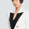 6-buttons two-tone jacket 6-buttons two-tone jacket
