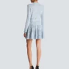 A-line textured knit skirt A-line textured knit skirt