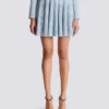 A-line textured knit skirt A-line textured knit skirt