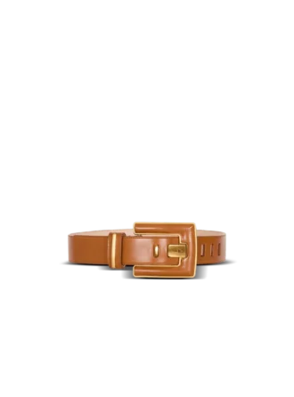 Anthem calfskin leather belt