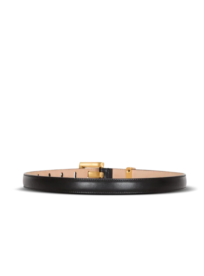 Anthem calfskin leather belt
