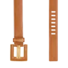 Anthem calfskin leather belt