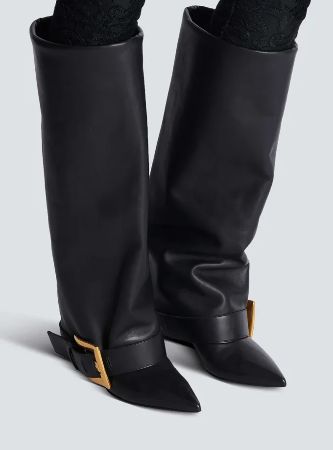 Anthem calfskin leather boots Anthem calfskin leather boots