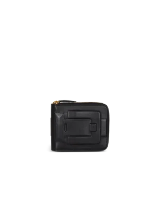 Anthem calfskin leather card holder