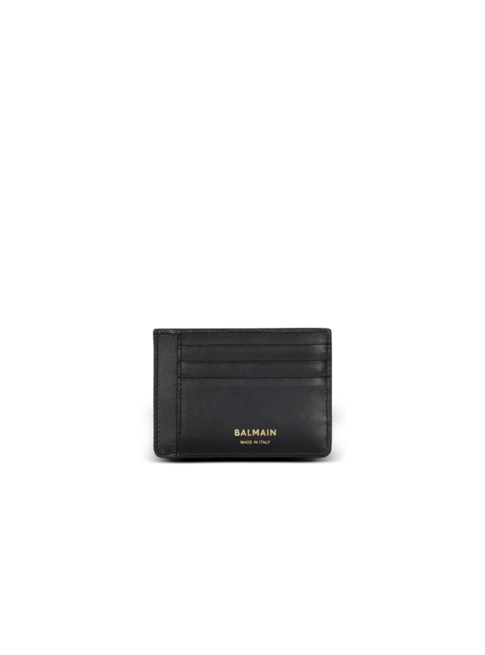 Anthem calfskin leather card holder