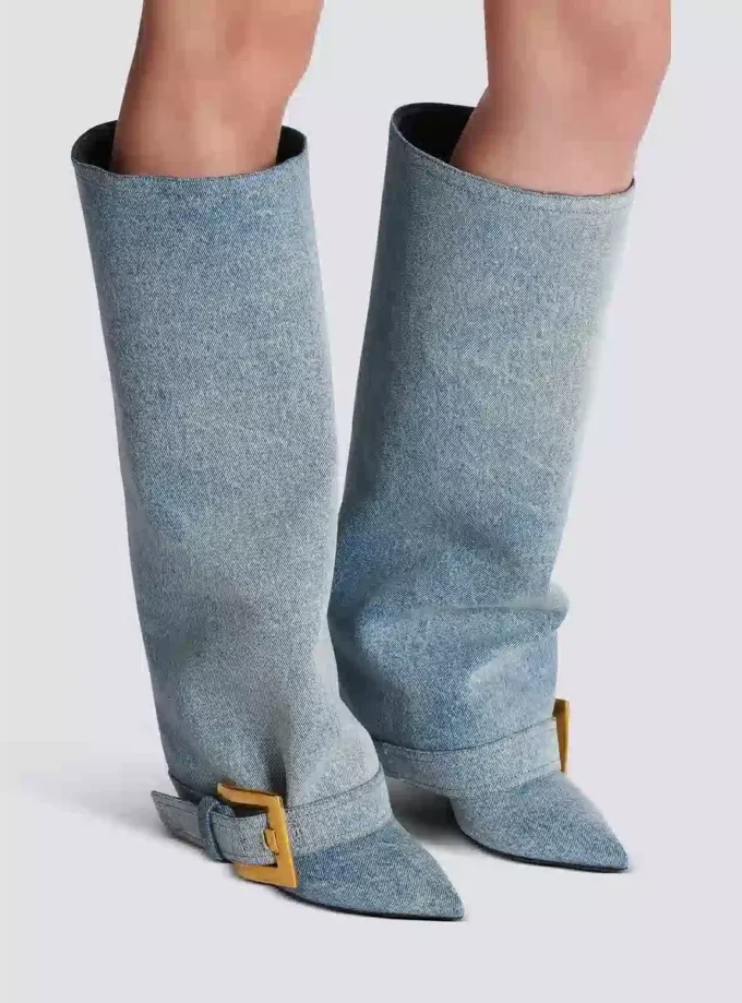 Anthem denim boots Anthem denim boots